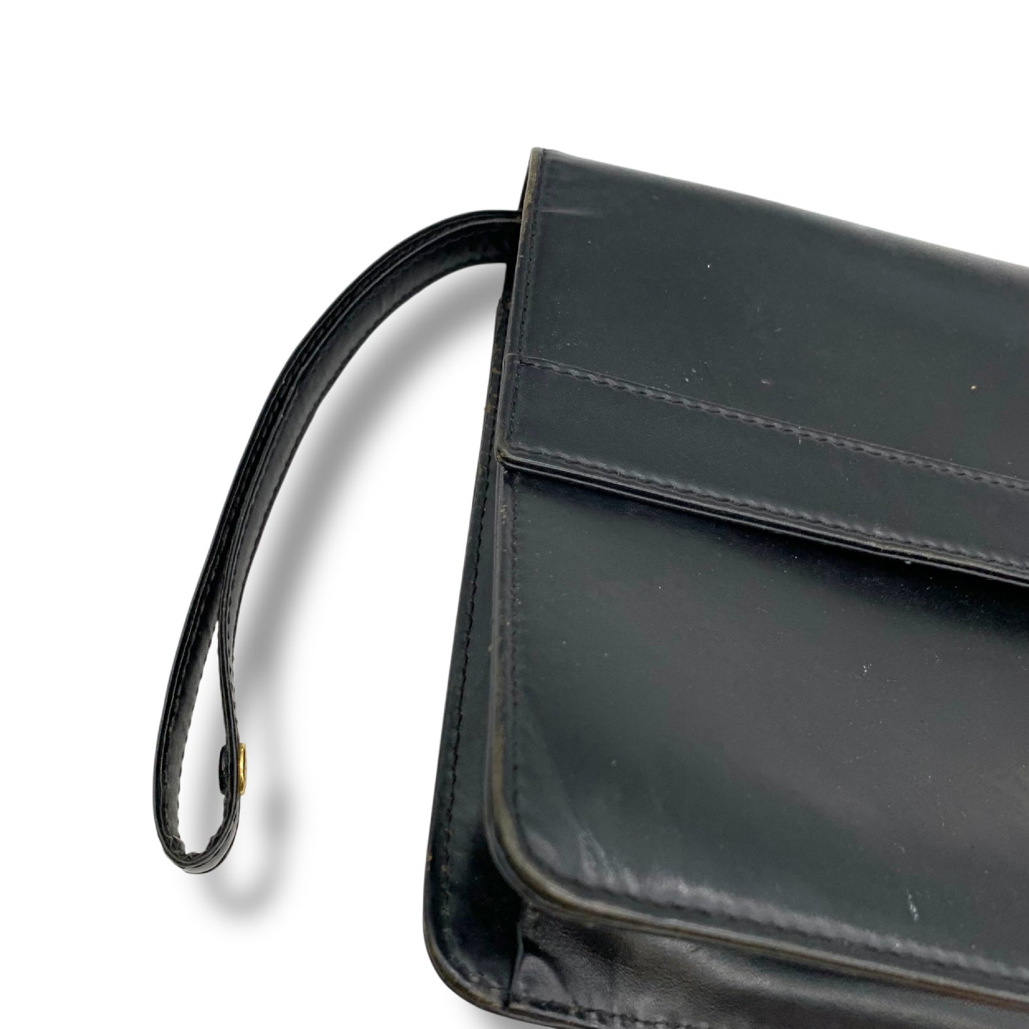 Dunhill clutch bag leather handbag