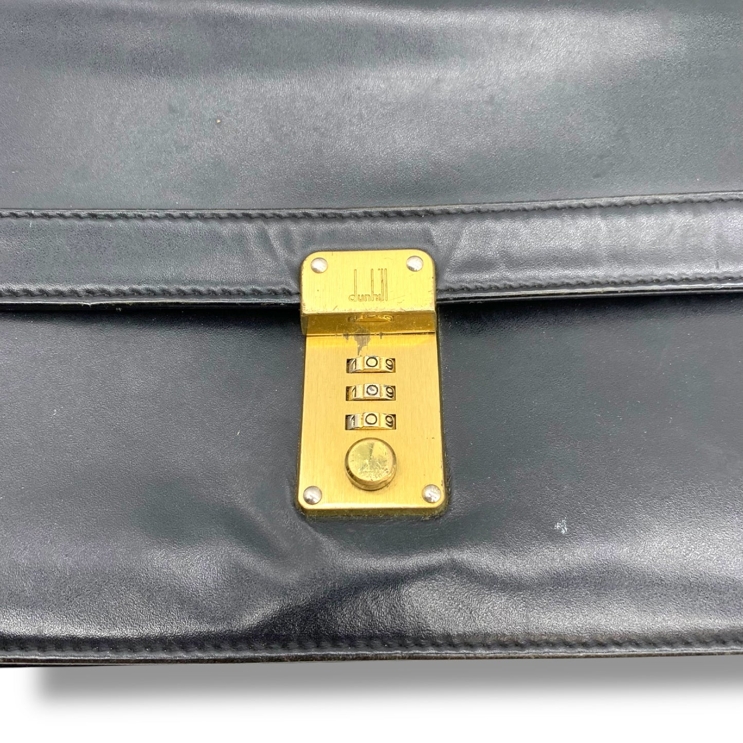 Dunhill clutch bag leather handbag
