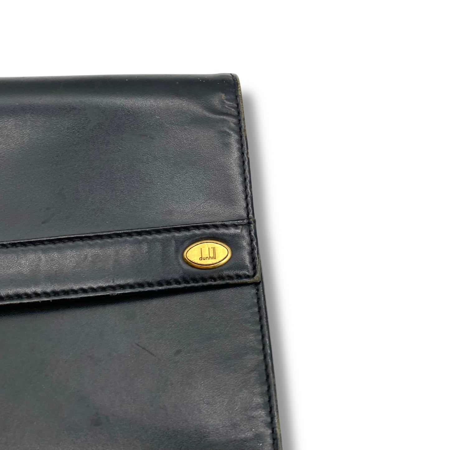 Dunhill clutch bag leather handbag