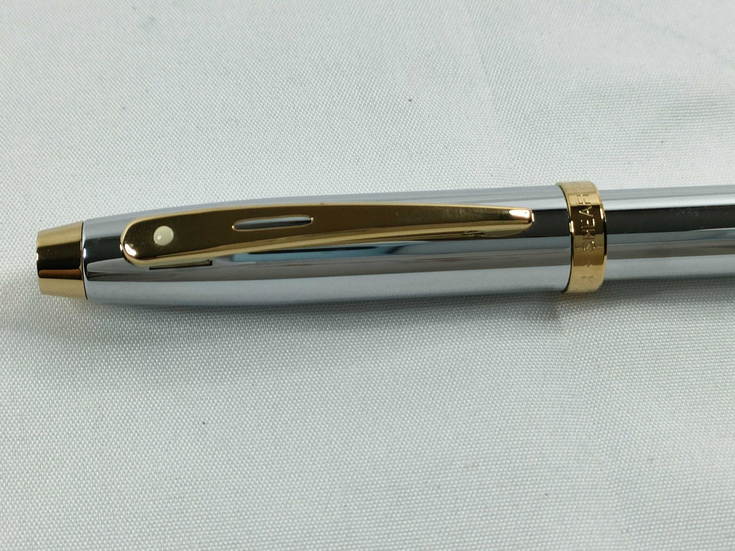 Sheaffer Twist Ballpoint Pen, Silver x Gold