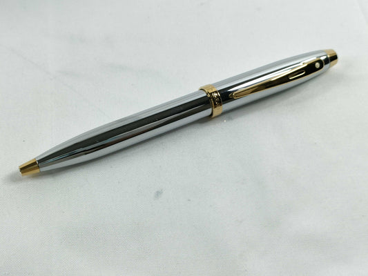 Sheaffer Twist Ballpoint Pen, Silver x Gold