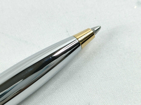 Sheaffer Twist Ballpoint Pen, Silver x Gold