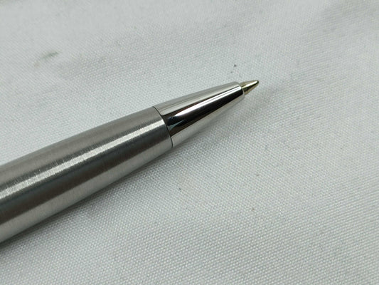 WATERMAN Expert Essential Twist Ballpoint Pen, Silver