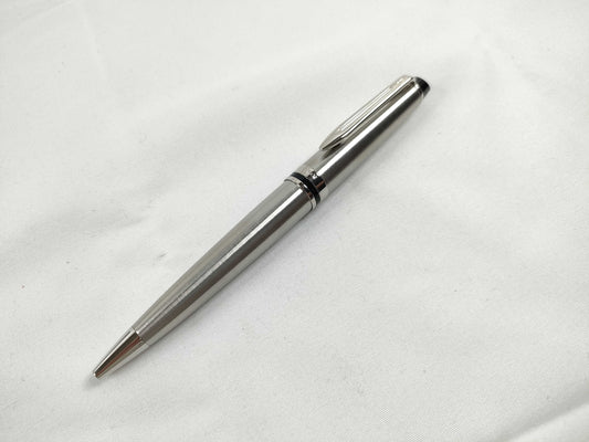 WATERMAN Expert Essential Twist Ballpoint Pen, Silver