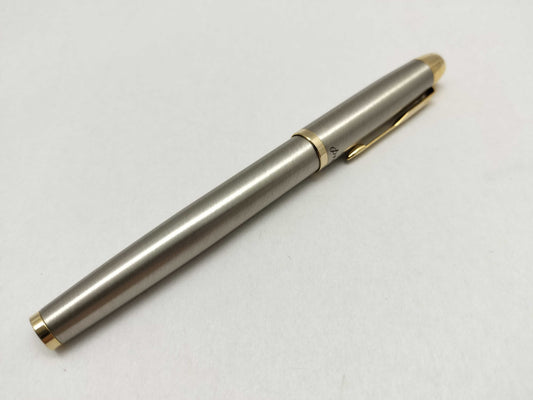 PARKER Fountain Pen Silver x Gold Pen