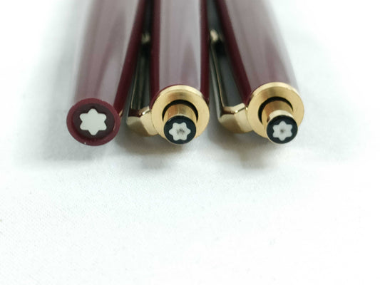 MONTBLANC 3-Piece Set, Bordeaux and Gold