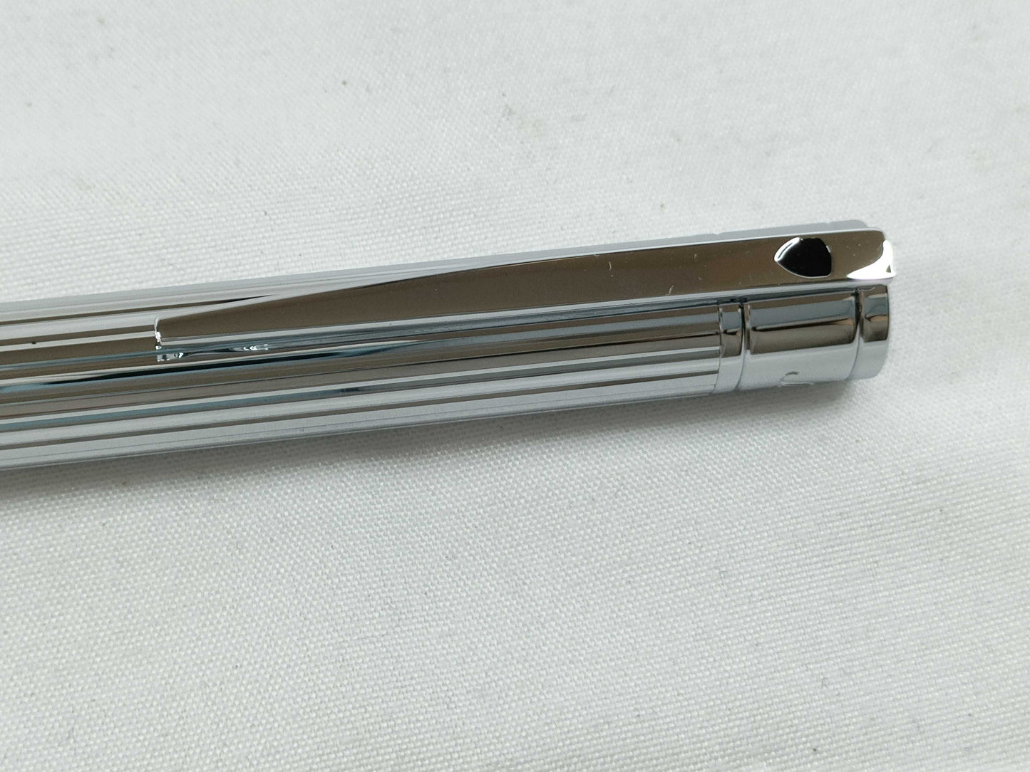 S.T. Dupont Twist Ballpoint Pen, Silver