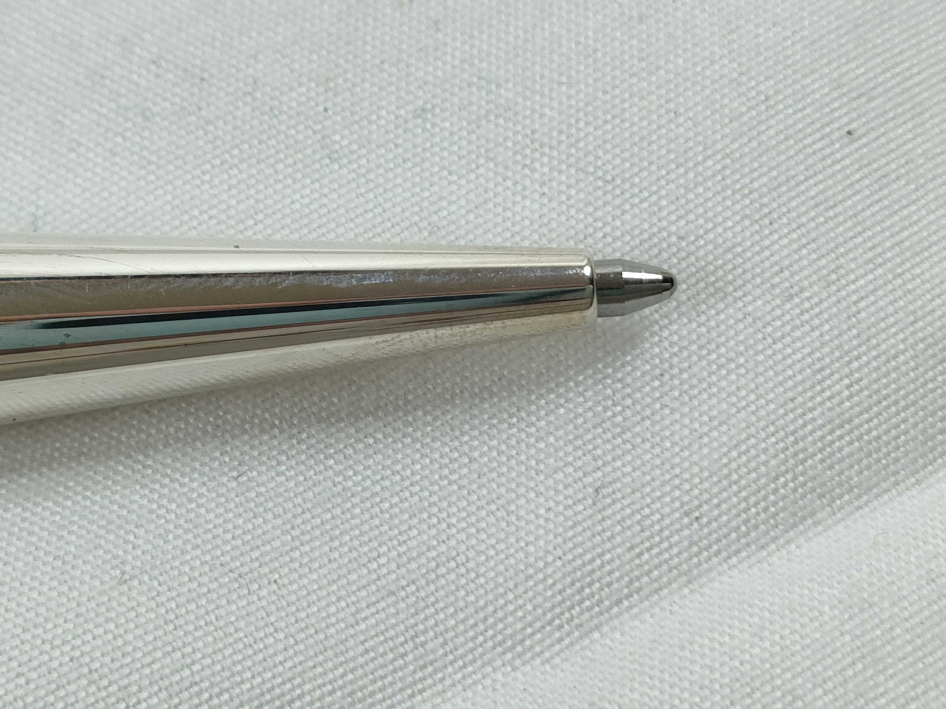 Graphphone Faber-Castell Classic Collection Twist Ballpoint Pen, Silver 925, 148533
