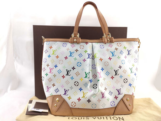 LOUIS VUITTON Monogram Multicolore Louis Vuitton Charlene GM Multicolore M93214 Tote Bag
