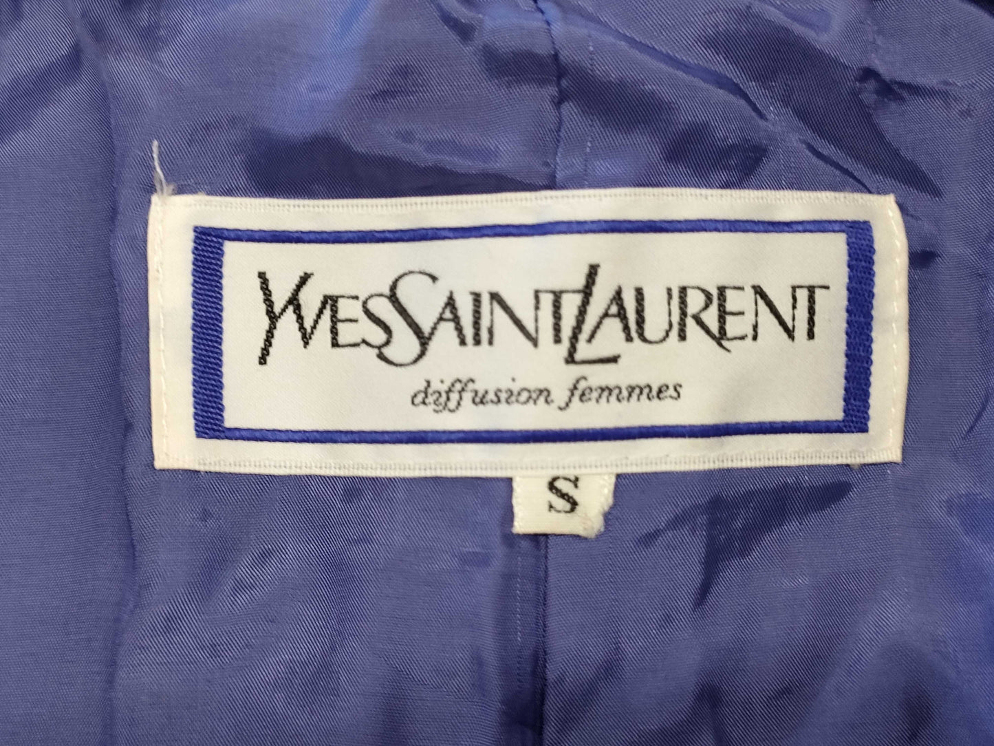 SAINT LAURENT double-face jacket