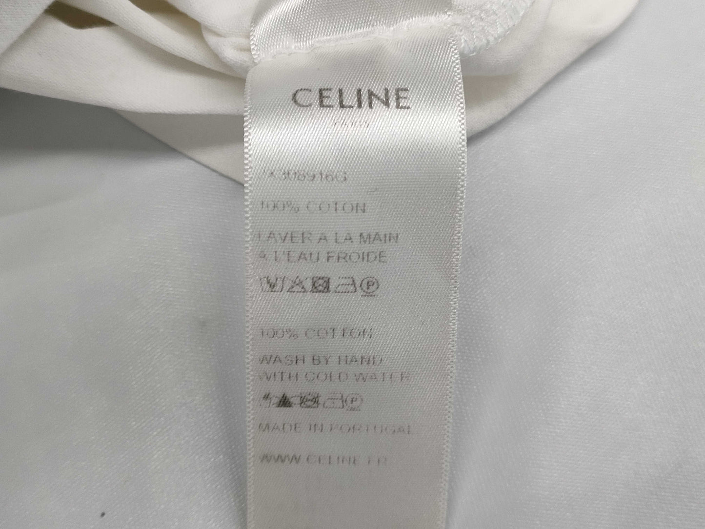 CELINE Men's T-shirt, current tag, size M