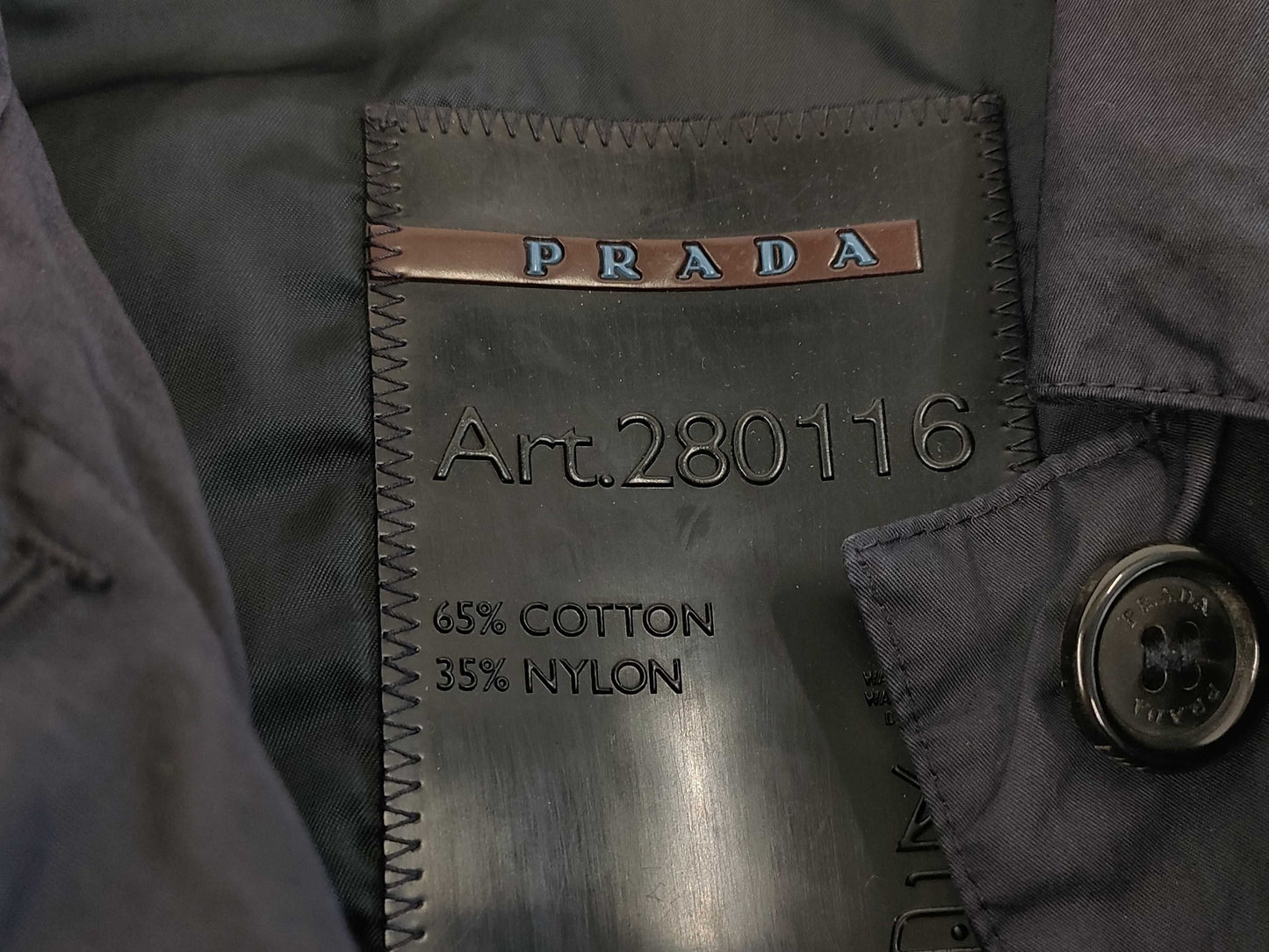 PRADA Black Nylon Jacket