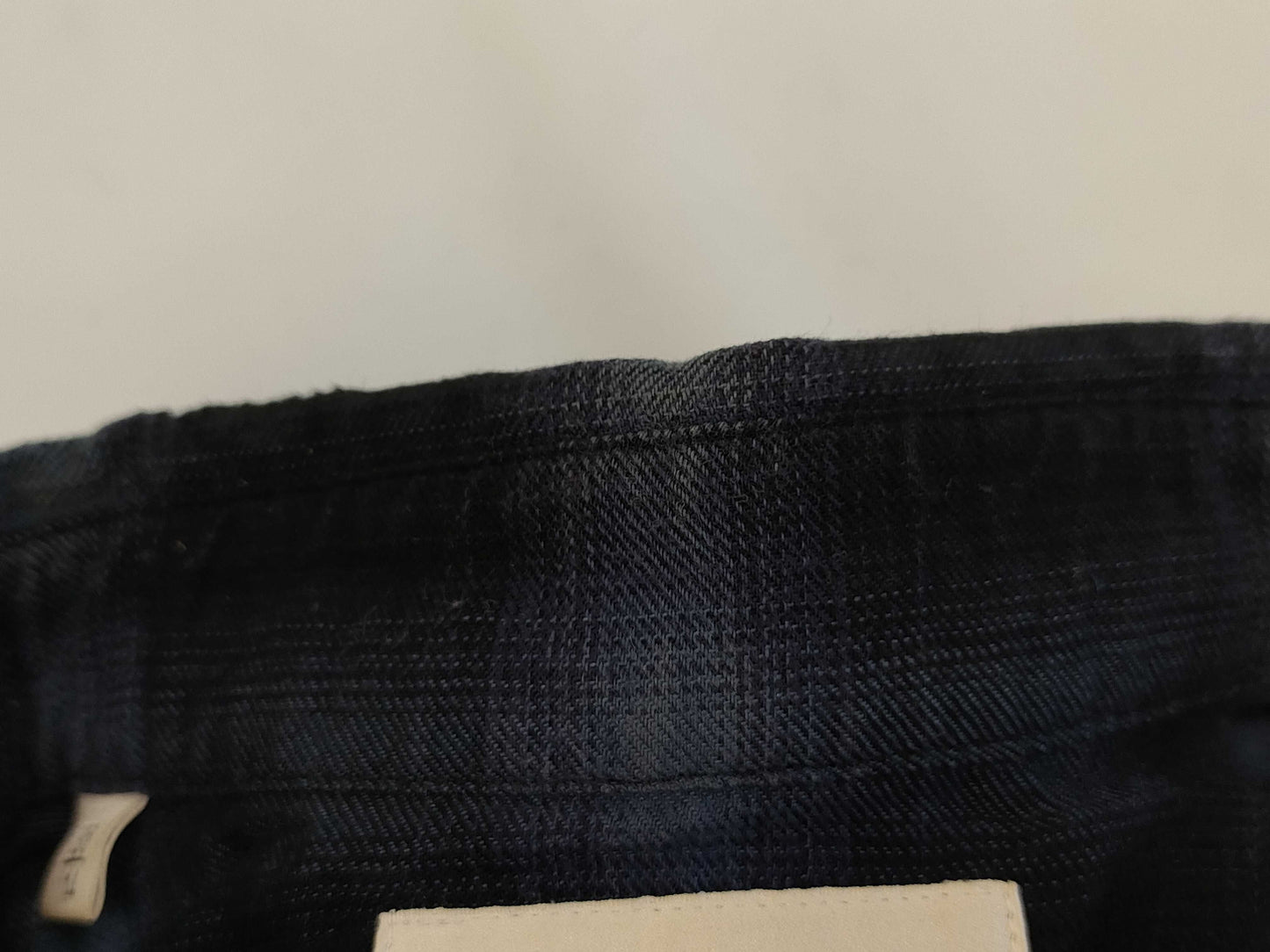 SAINT LAURENT PARIS Ombre Check Flannel Shirt