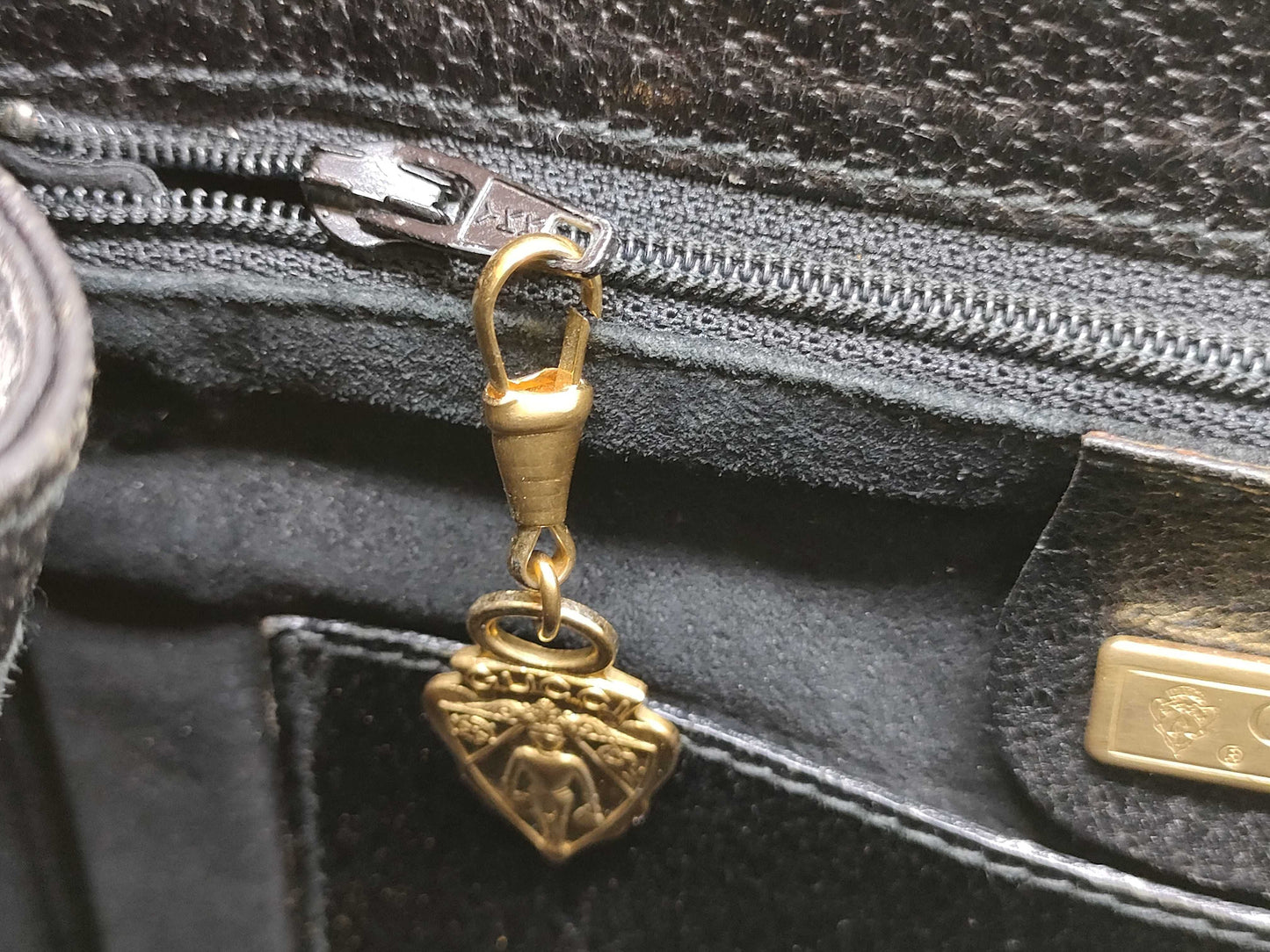 GUCCI Bamboo Turnlock Top Handle Handbag