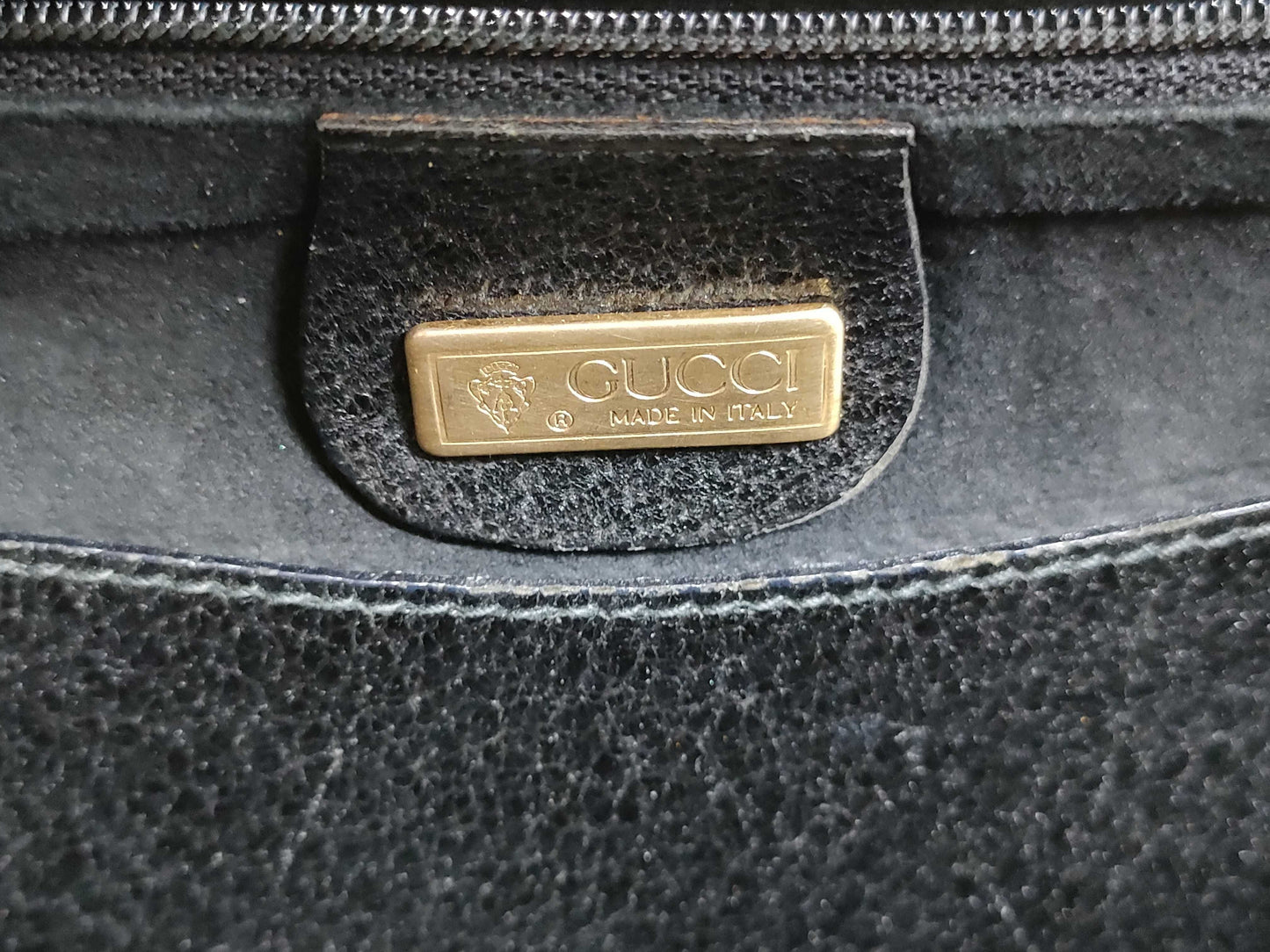 GUCCI Bamboo Turnlock Top Handle Handbag