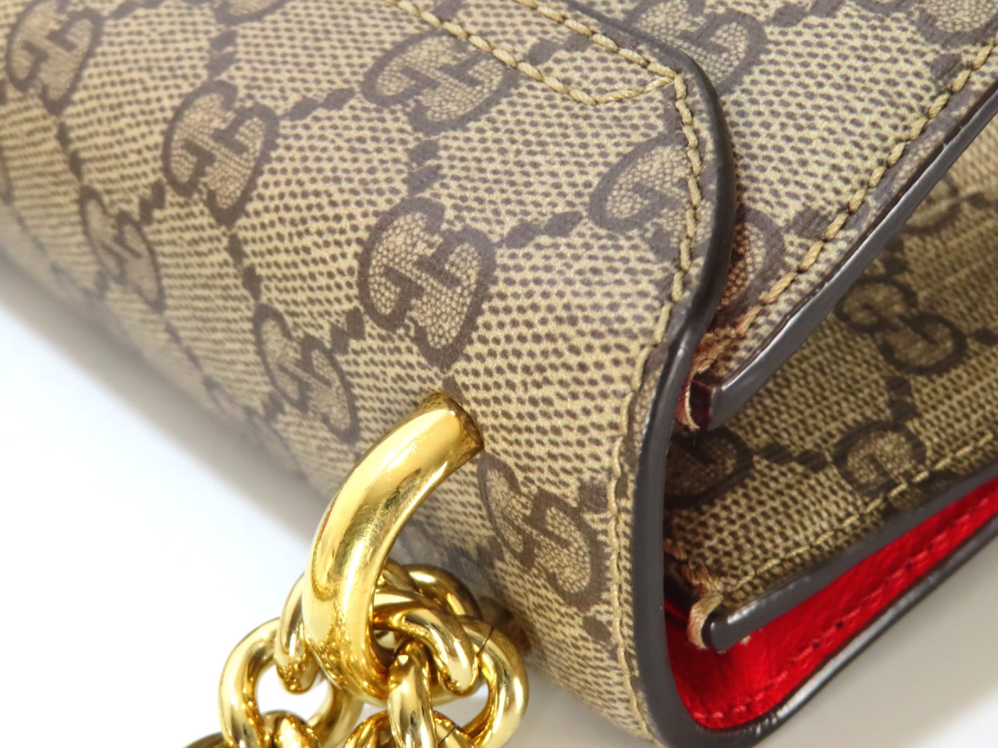 GUCCI Padlock LOVE Chain Shoulder Bag