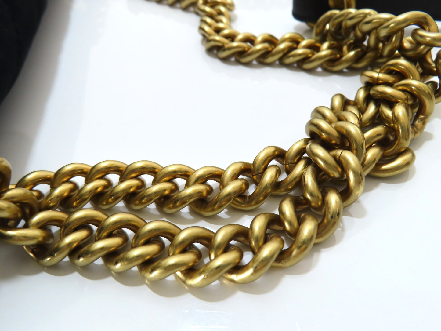 GUCCI Marmont Sequins Heart Velvet Chain Shoulder Bag