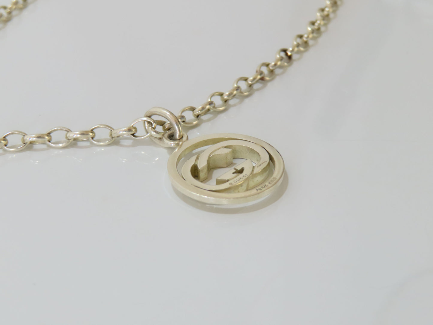 GUCCI Interlocking G 925 Necklace
