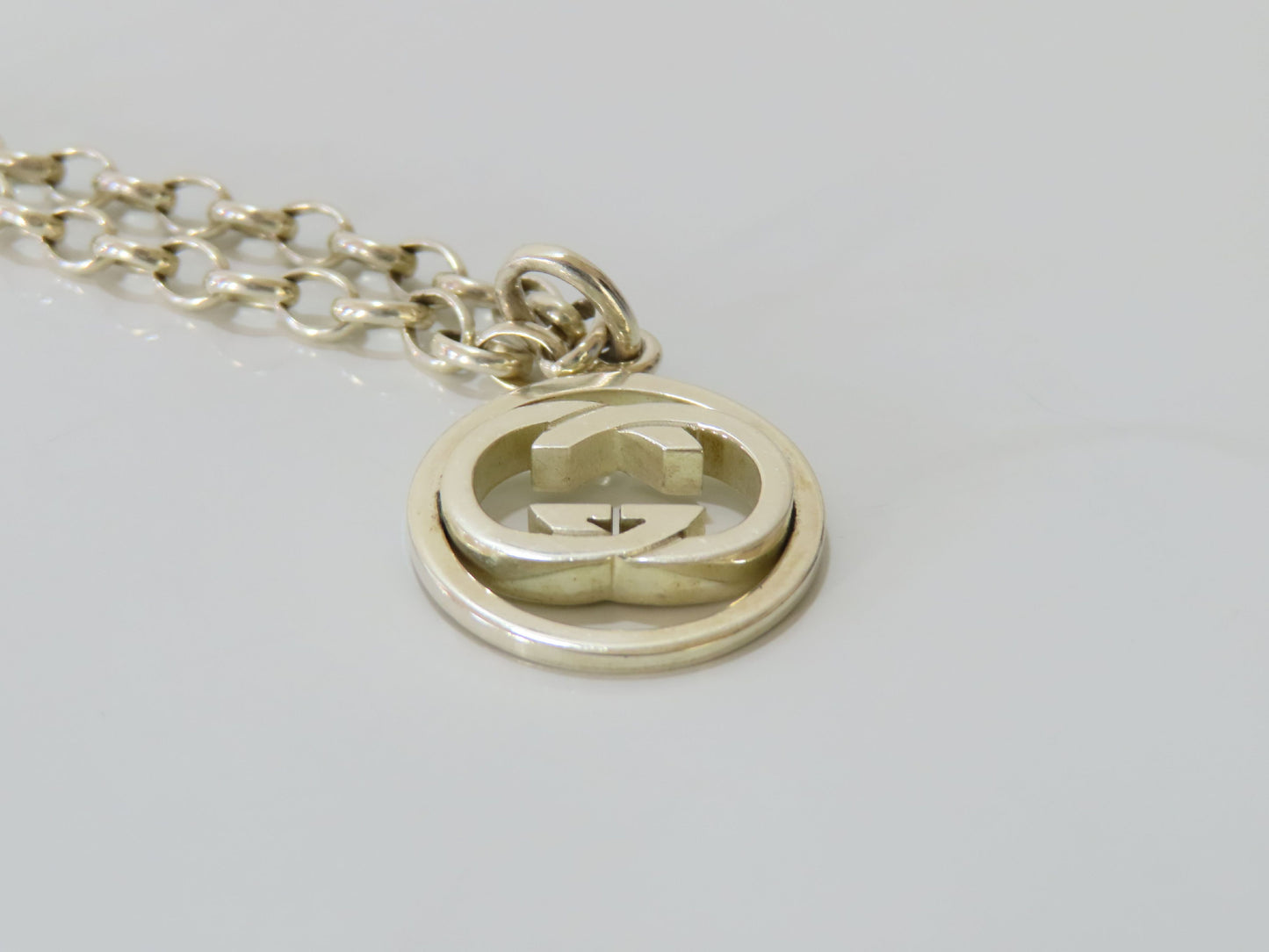 GUCCI Interlocking G 925 Necklace