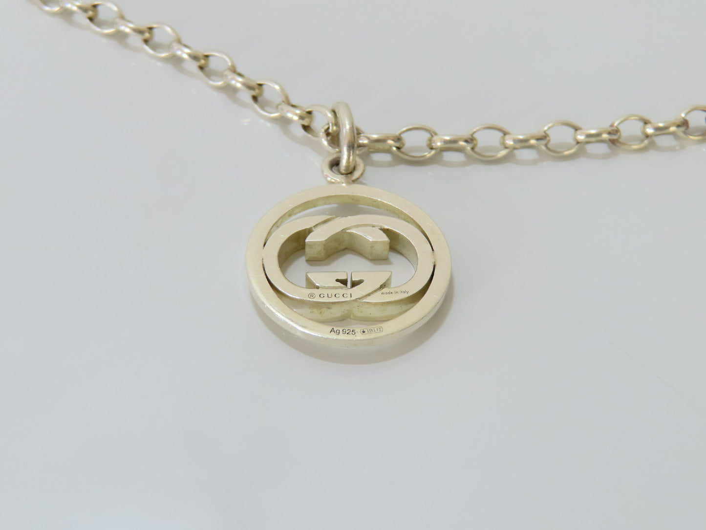 GUCCI Interlocking G 925 Necklace
