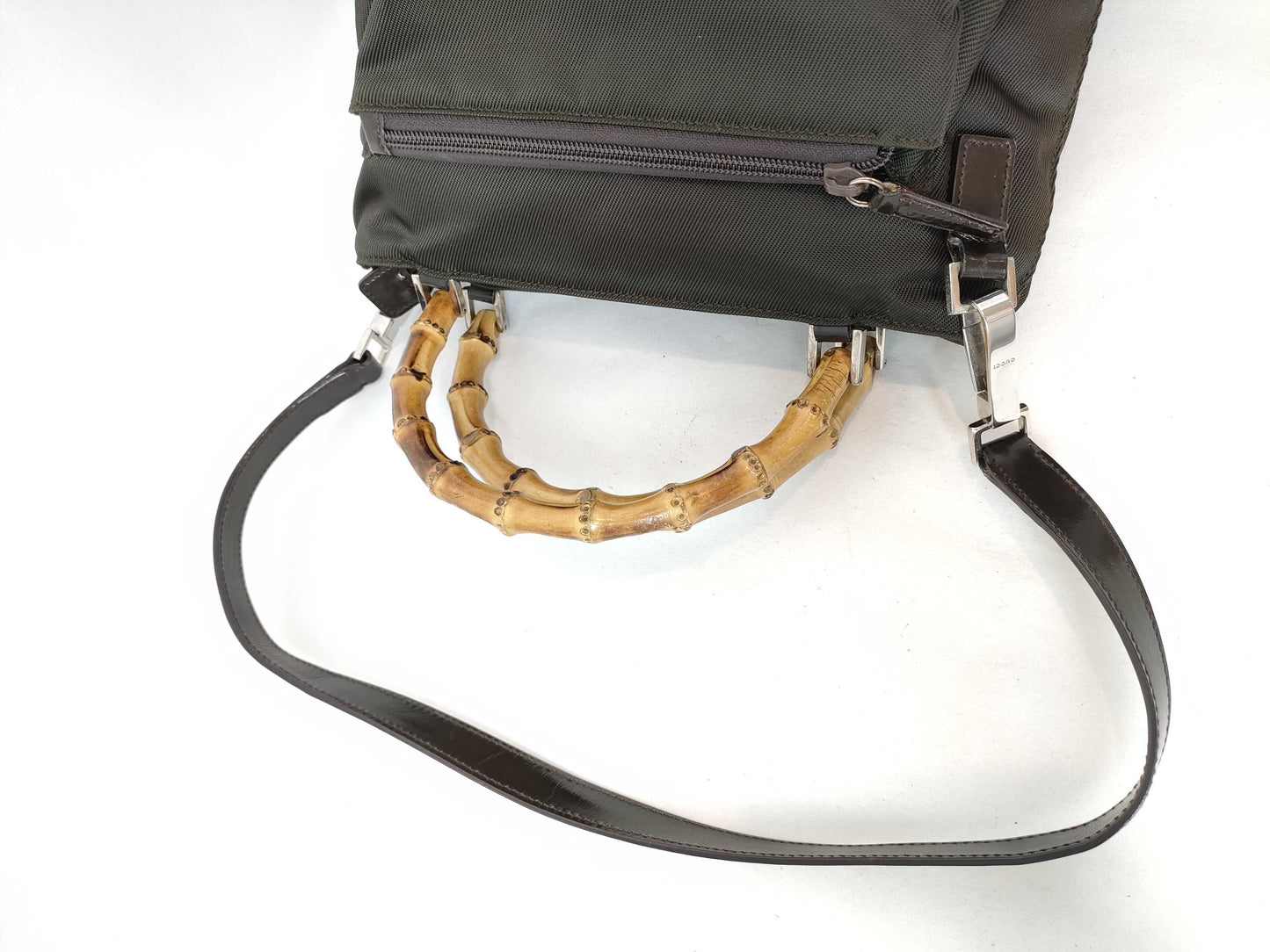 GUCCI Bamboo Gucci One-Shoulder Bag Bamboo Shoulder Bag