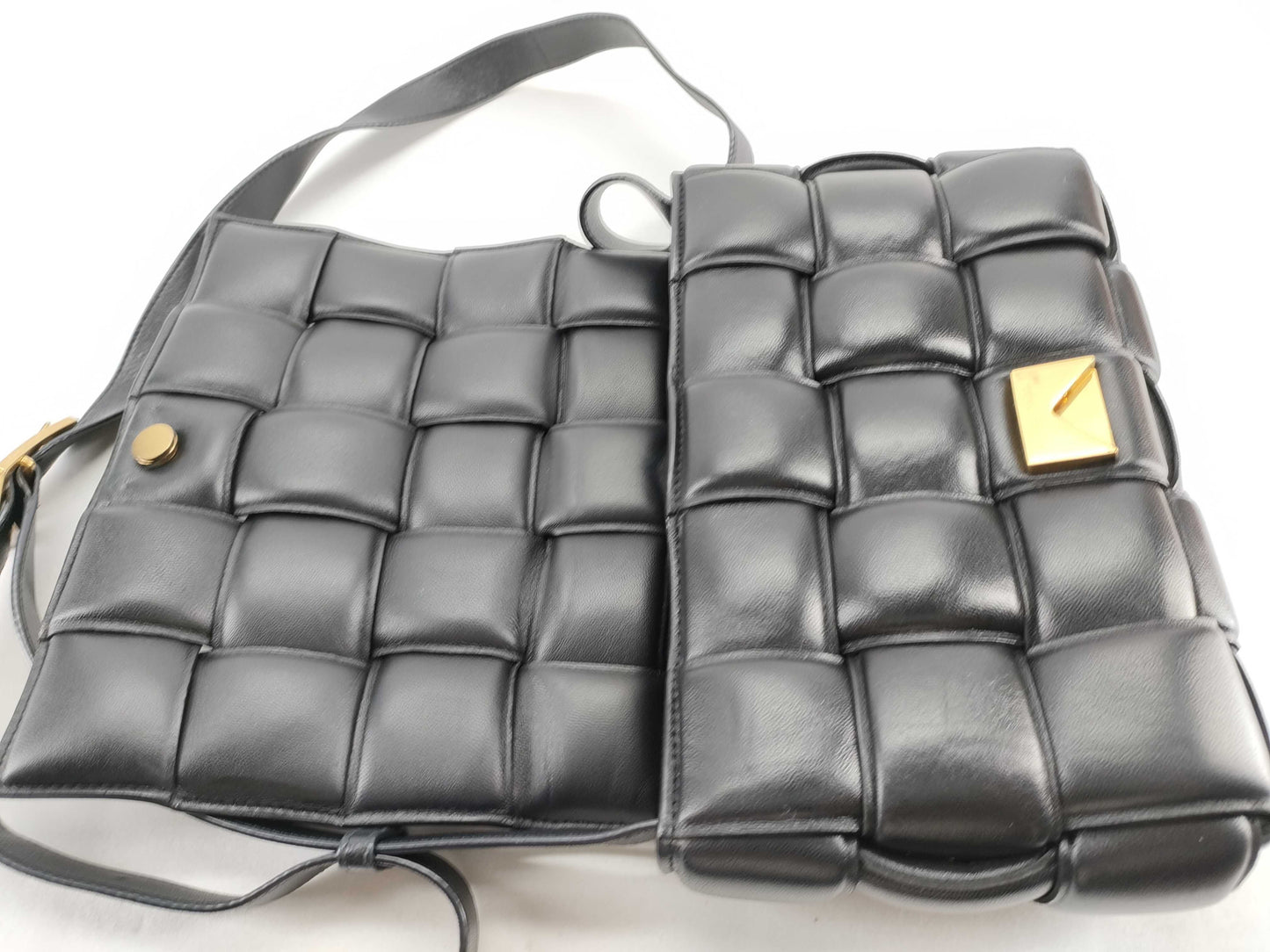 BOTTEGA VENETA Intrecciato Chain Shoulder Bag