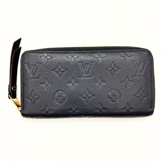 LOUIS VUITTON Monogram Empreinte Zippy Wallet M62121 Wallet