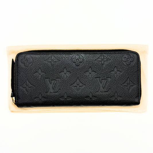 LOUIS VUITTON Louis Vuitton Monogram Empreinte Portefeuille Clemence M60171 Wallet