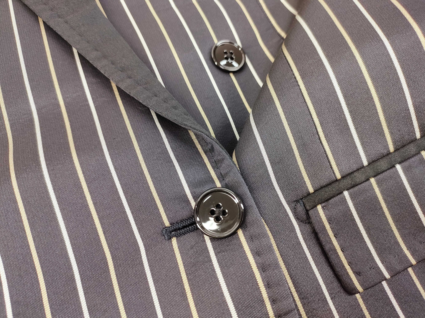 DOLCE&GABBANA DOLCE&GABBANA MARTINI Tuxedo Double-Breasted Jacket Size 48