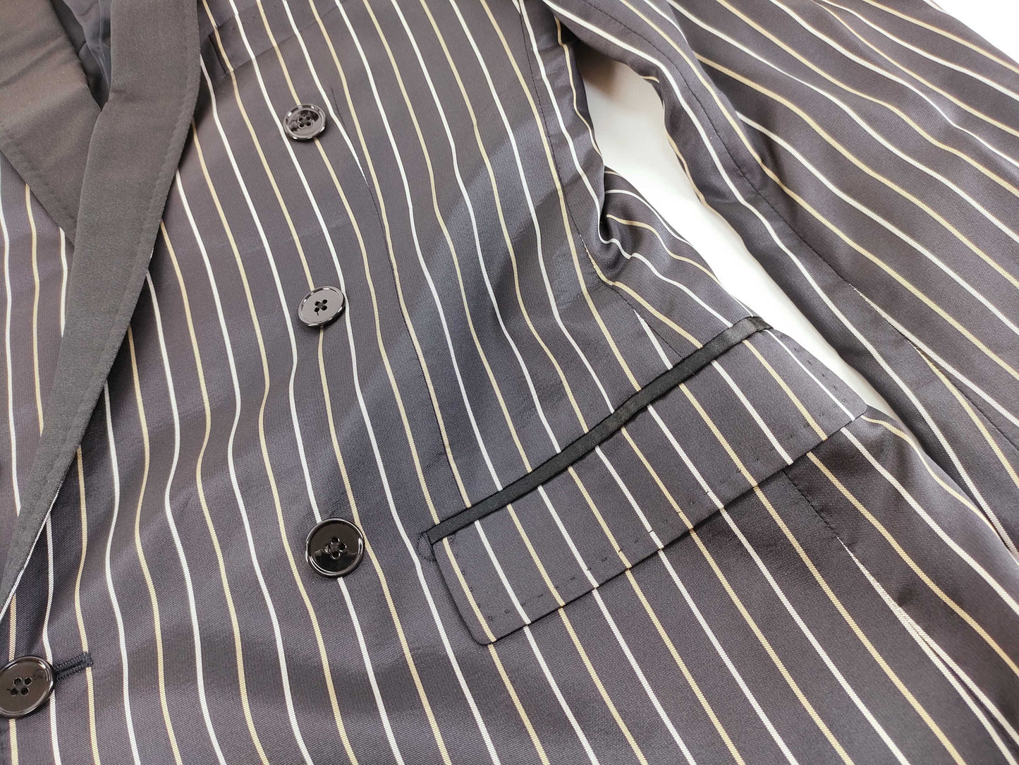 DOLCE&GABBANA DOLCE&GABBANA MARTINI Tuxedo Double-Breasted Jacket Size 48