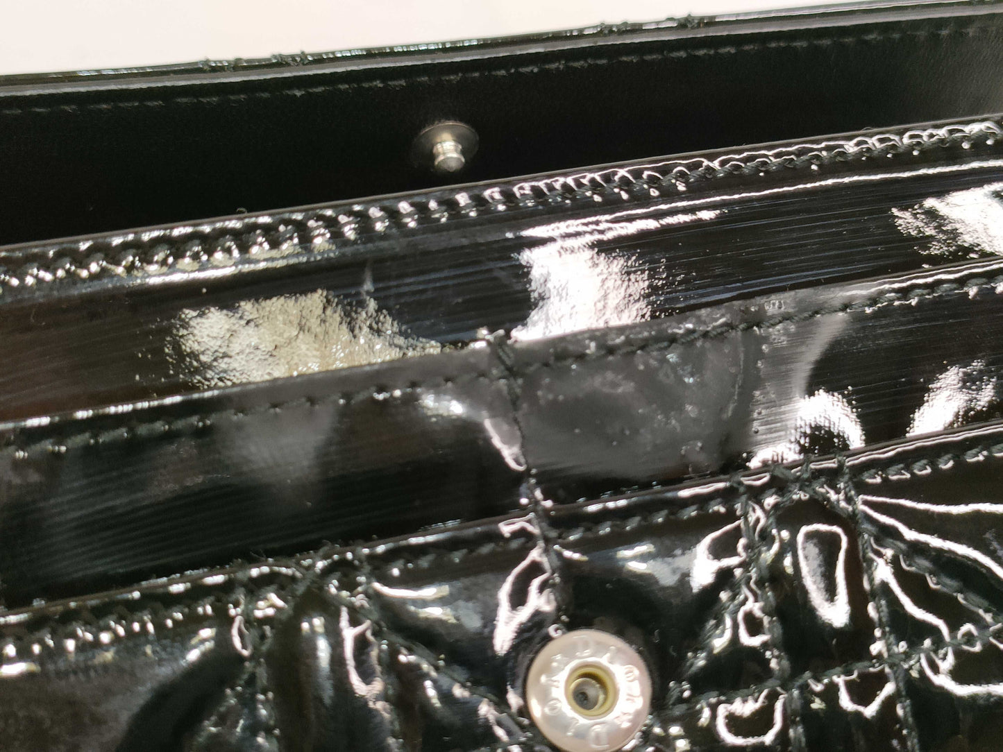 Dior DIOR Christian Dior Lady Dior Long Wallet Wallet