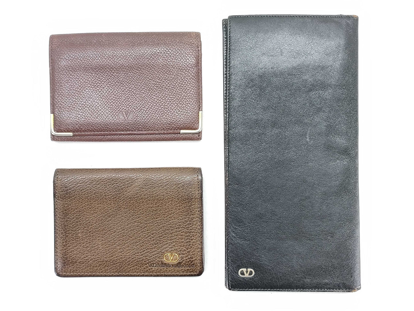 VALENTINO Valentino Garavani Accessories 3-Piece Set: Card Case, Pass Case, and Business Card Holder