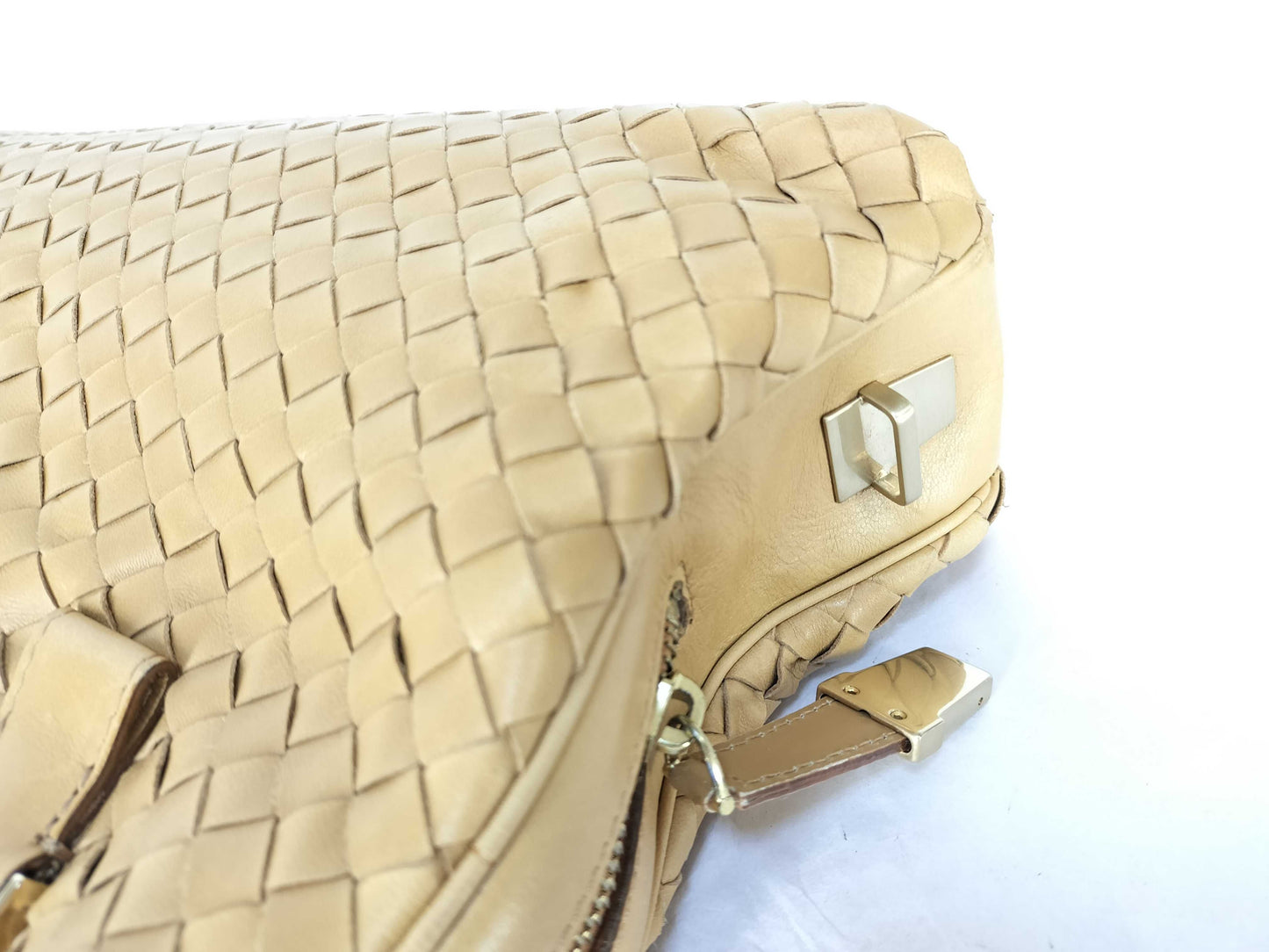BOTTEGA VENETA Intrecciato Bottega Leather Intrecciato Handbag