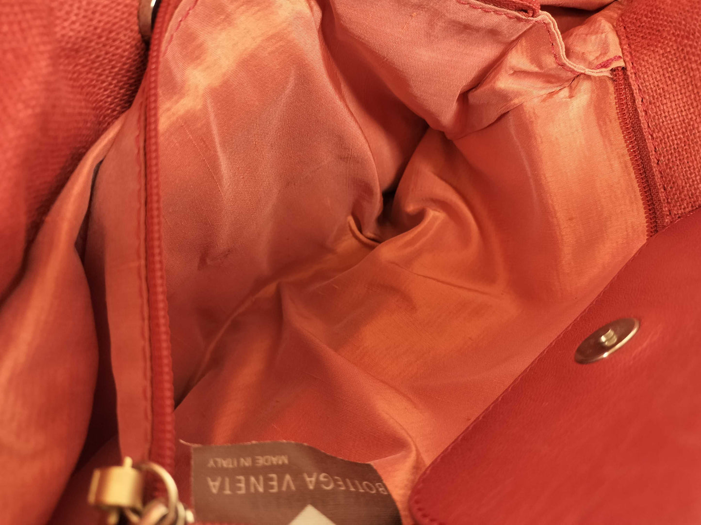 BOTTEGA VENETA Bottega Canvas Leather Handbag