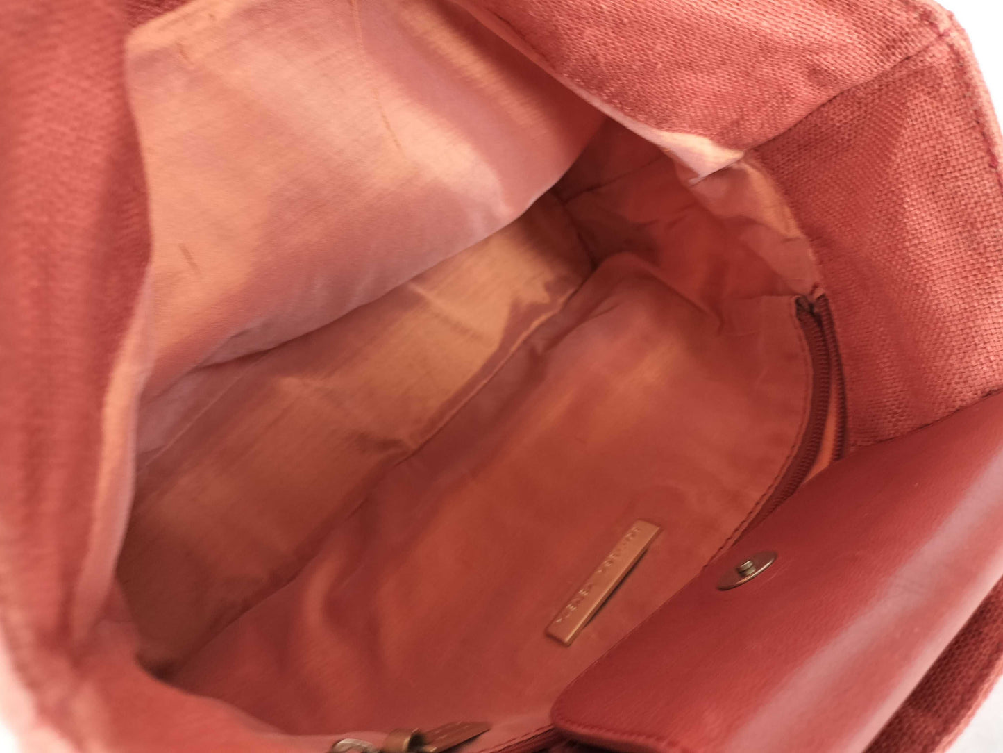 BOTTEGA VENETA Bottega Canvas Leather Handbag