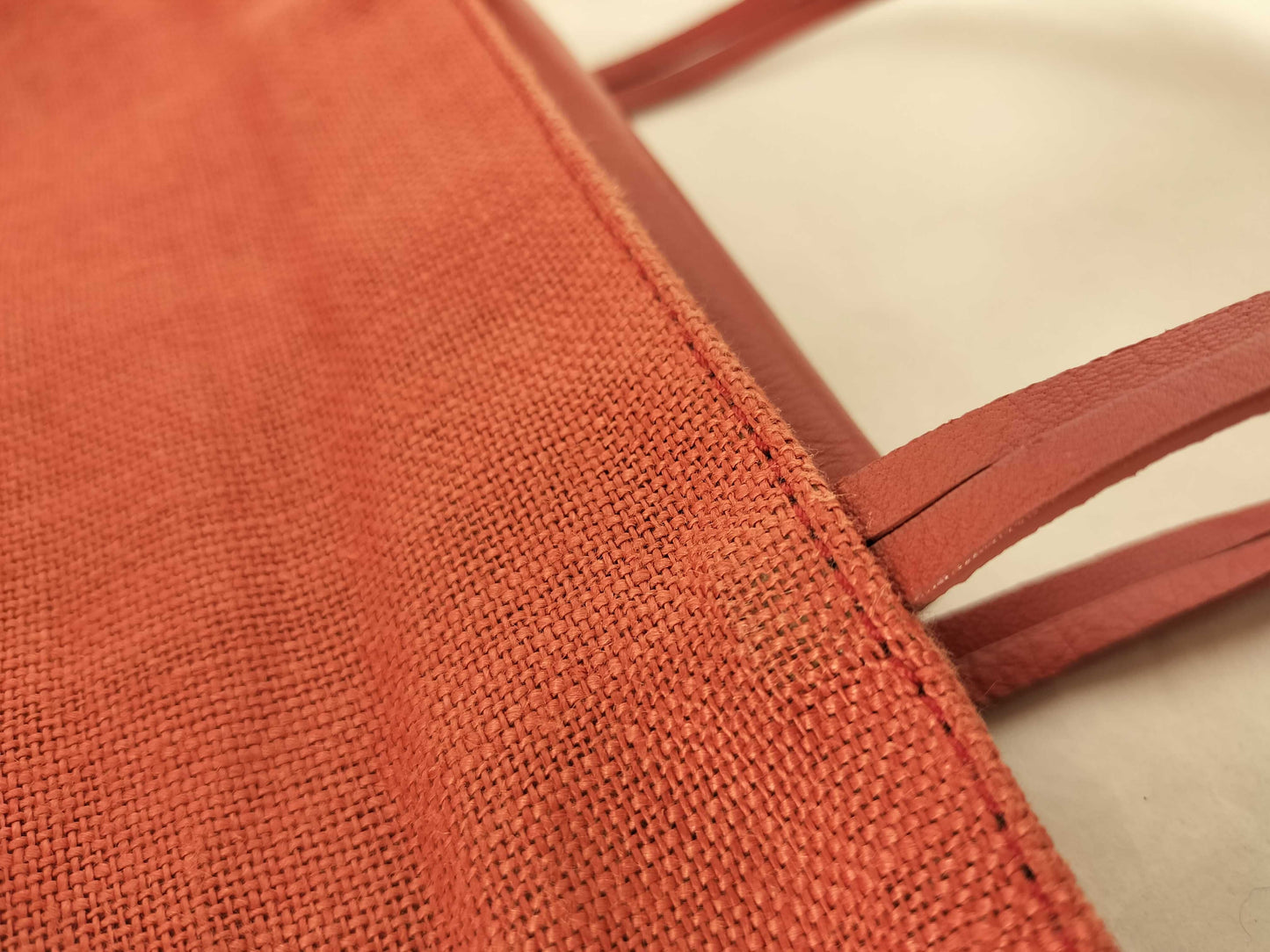 BOTTEGA VENETA Bottega Canvas Leather Handbag