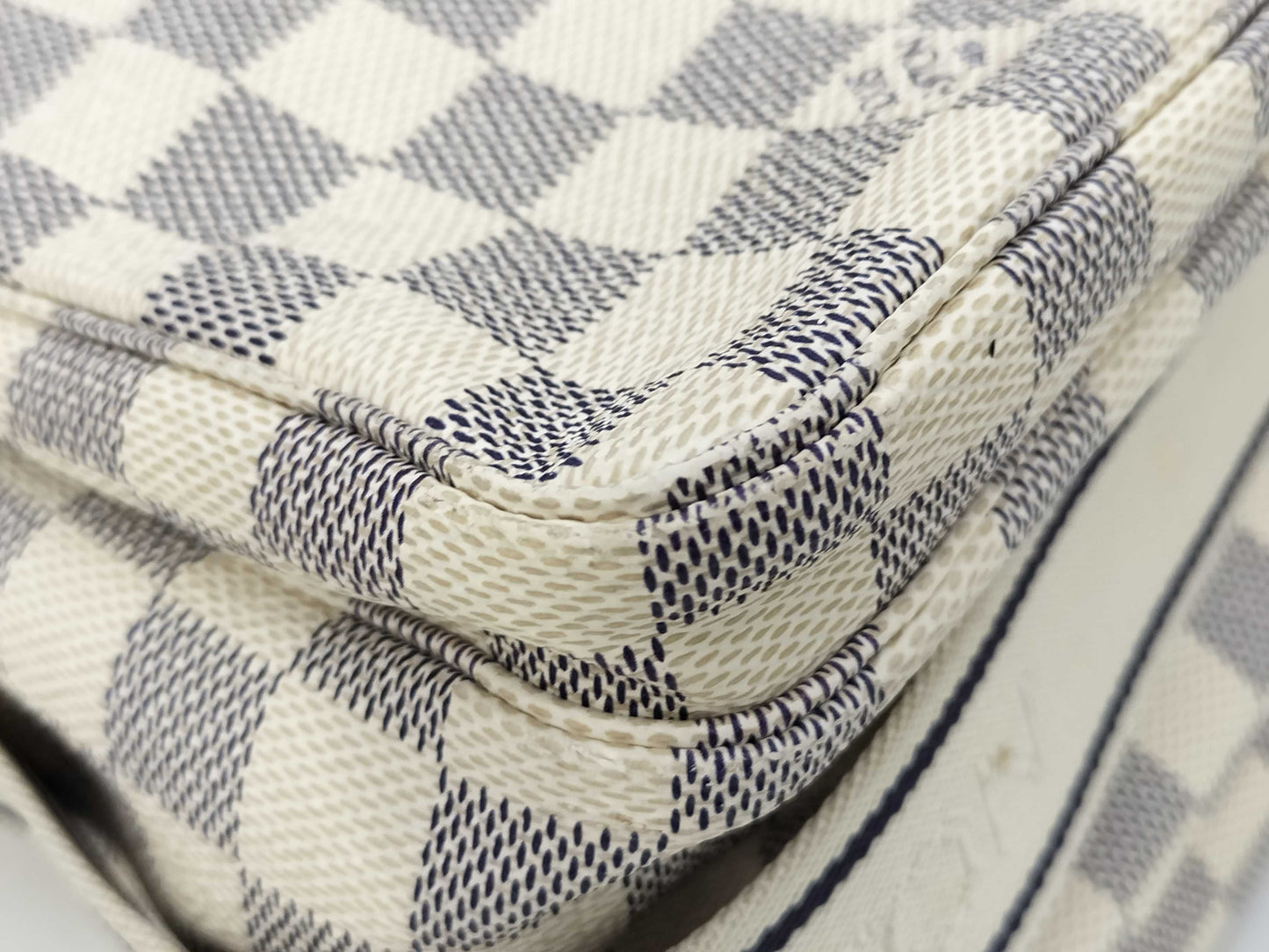 LOUIS VUITTON LV Naviglio Damier Azur N51189 Shoulder Bag