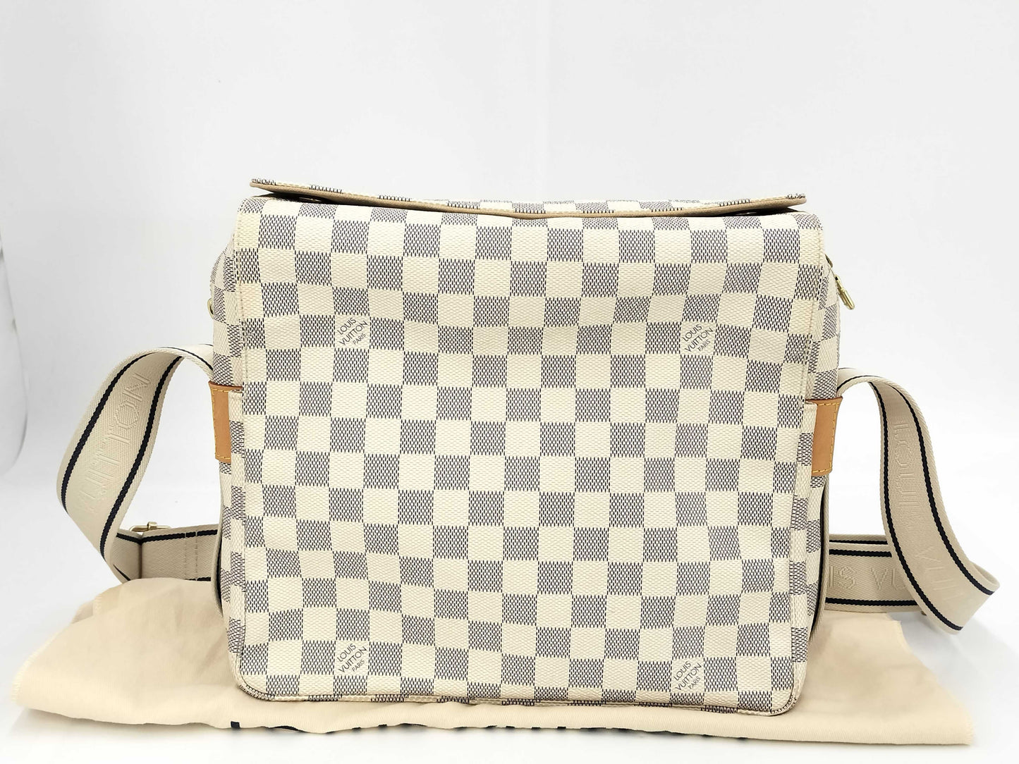 LOUIS VUITTON LV Naviglio Damier Azur N51189 Shoulder Bag
