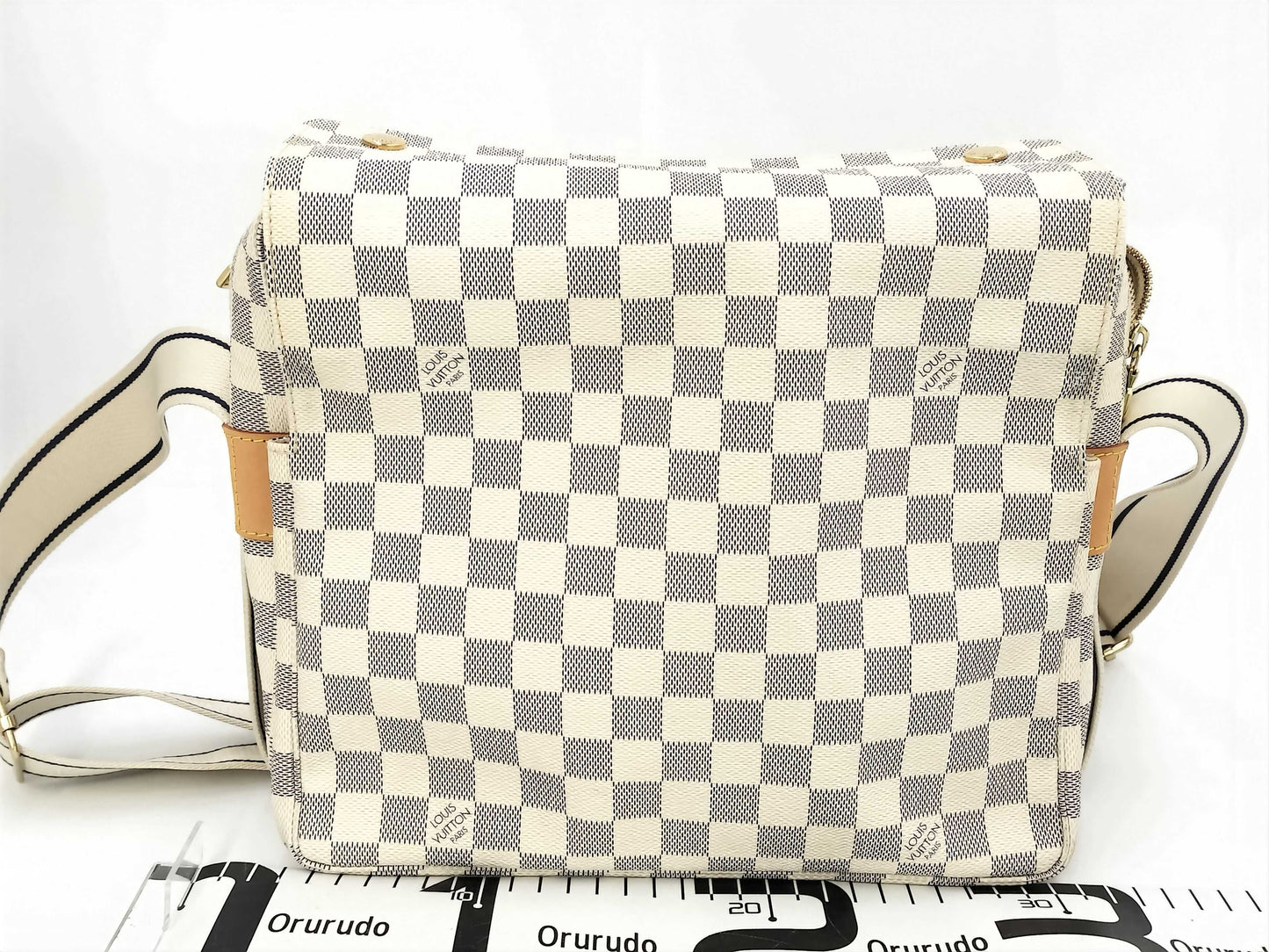 LOUIS VUITTON LV Naviglio Damier Azur N51189 Shoulder Bag