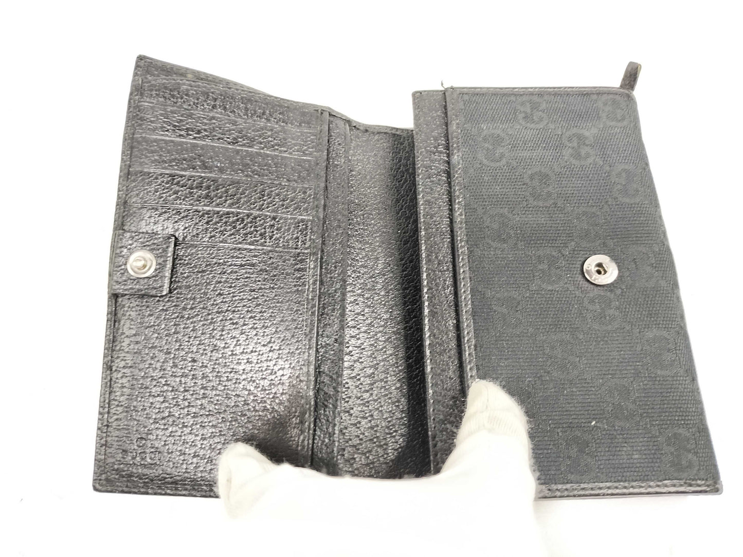 GUCCI GG Canvas Gucci GG Wallet 154258 Wallet