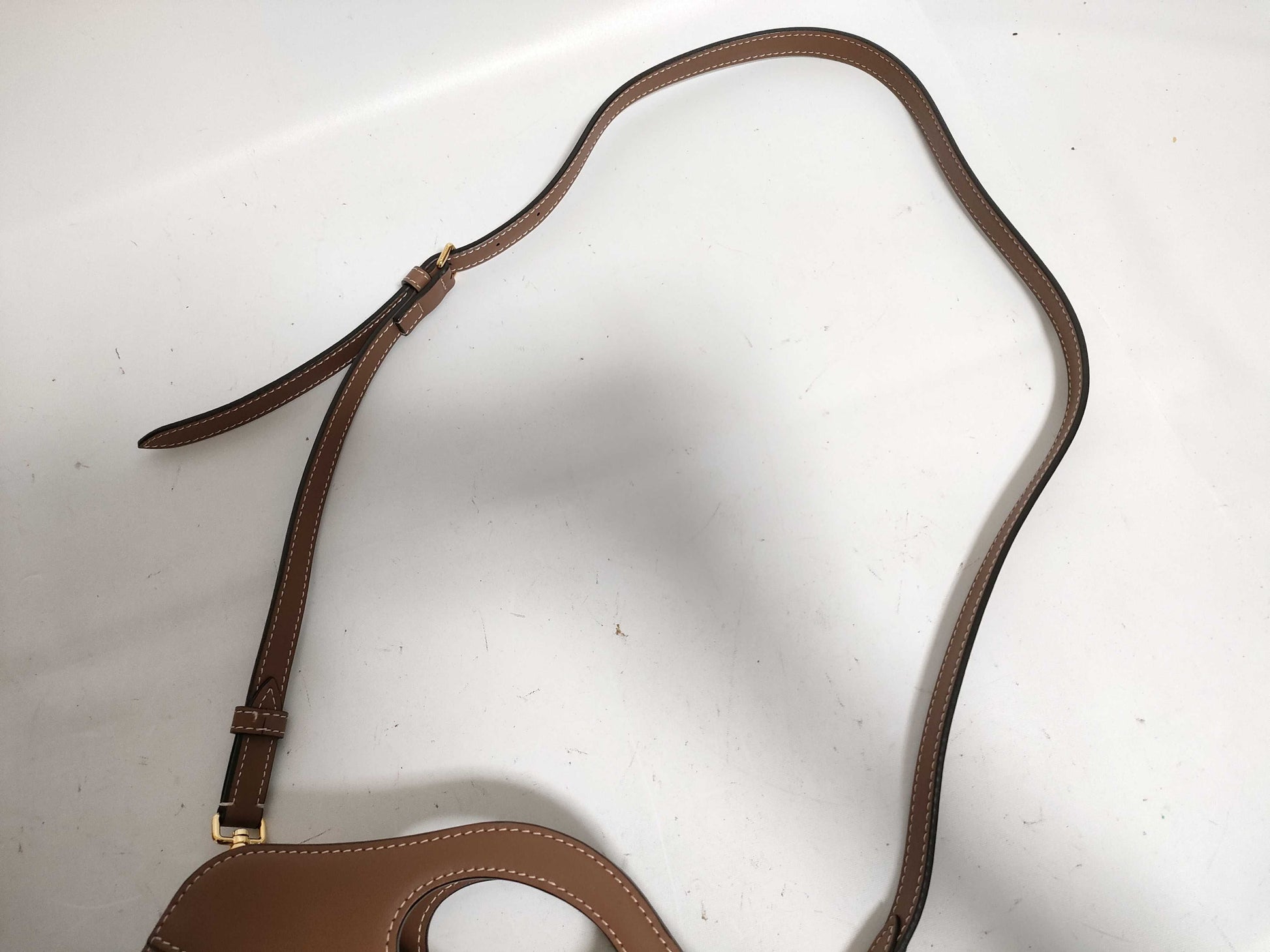 BURBERRY Mini Two-Tone 2-Way Handbag Shoulder Bag