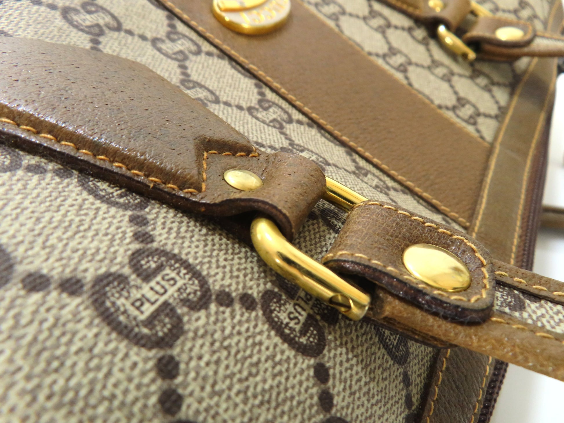 GUCCI GG Plus Boston Bag