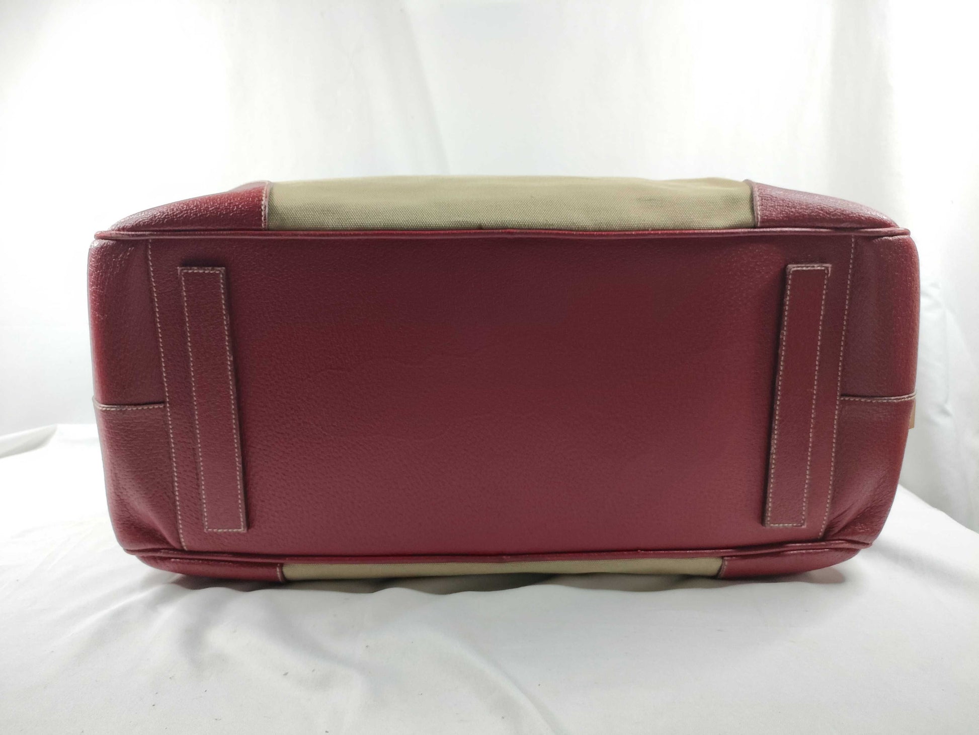 PRADA Canvas x Saffiano Boston Bag Boston Bag
