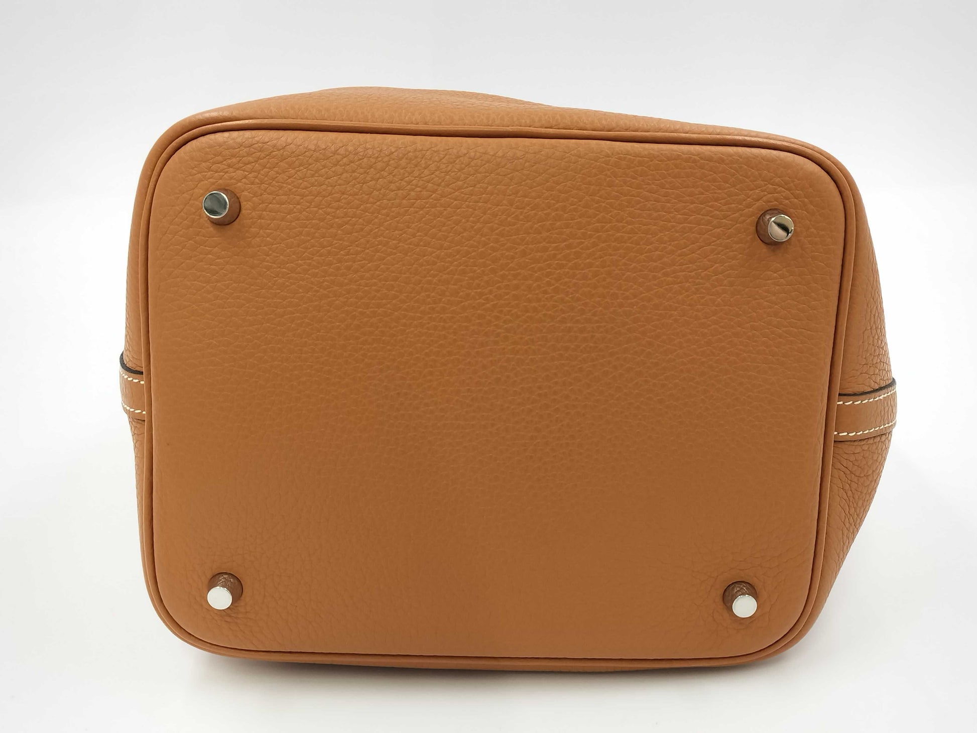 HERMES Picotin Lock Taurillon A Stamped Cadena & Key Dust Bag Handbag