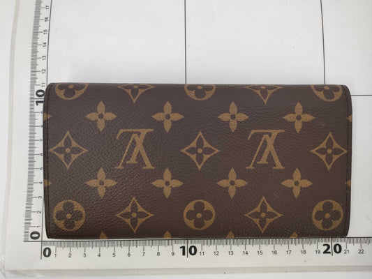 LOUIS VUITTON LOUIS VUITTON Monogram Portefeuille Emily Fuchsia Wallet
