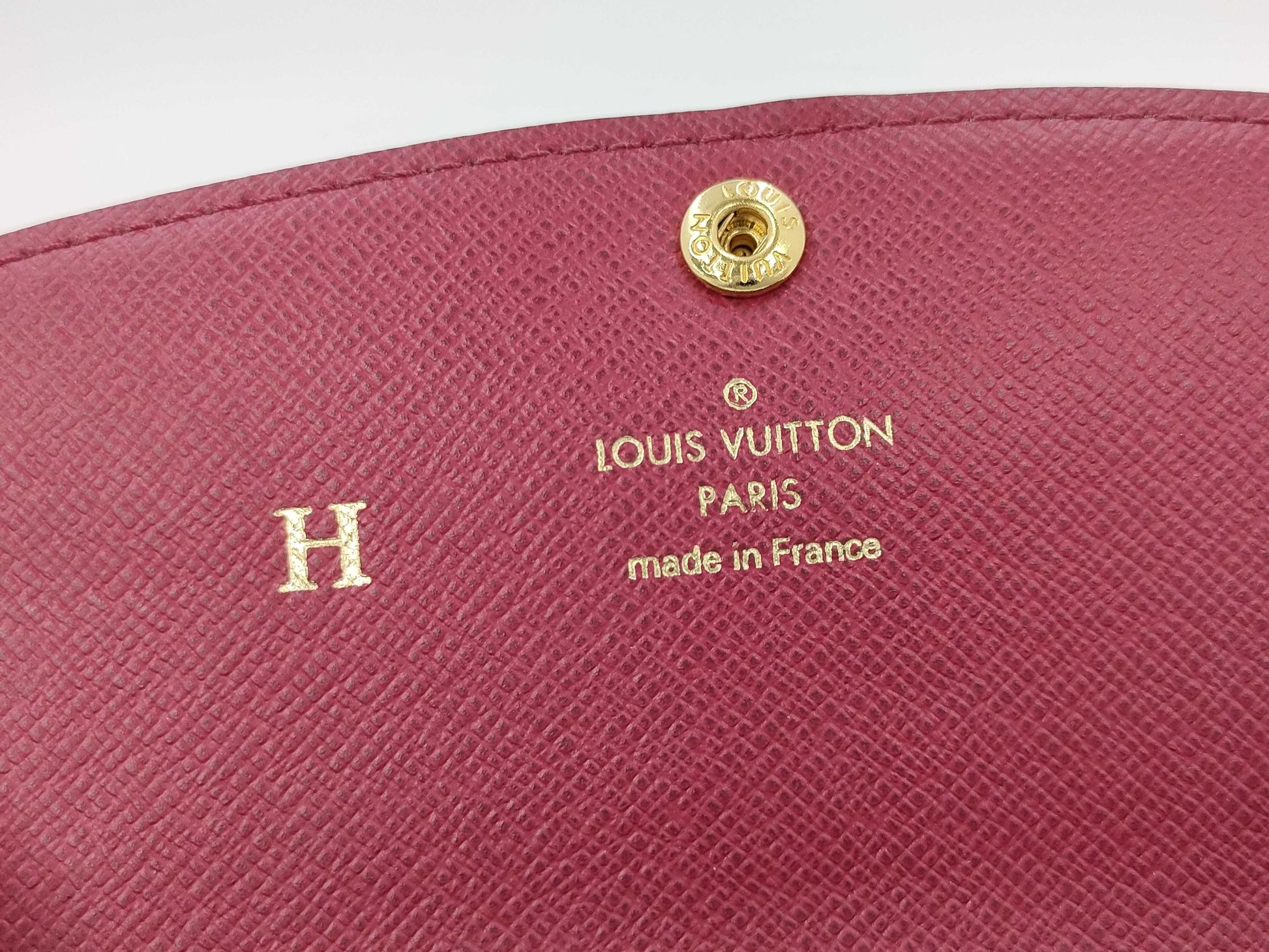 LOUIS VUITTON LOUIS VUITTON Monogram Portefeuille Emily Fuchsia Wallet