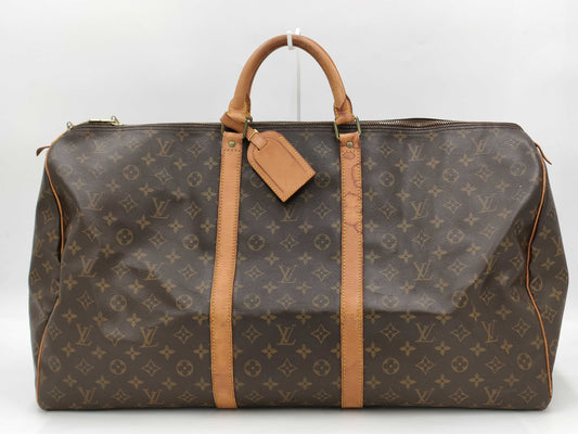 LOUIS VUITTON Monogram Keepall Boston Bag