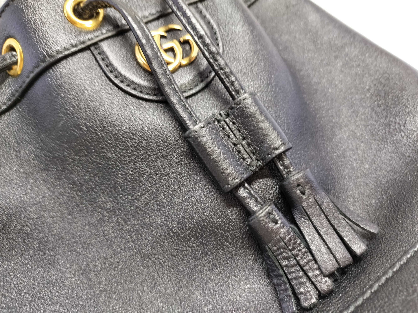 GUCCI Bamboo Gucci Hand Shoulder Bag Handbag