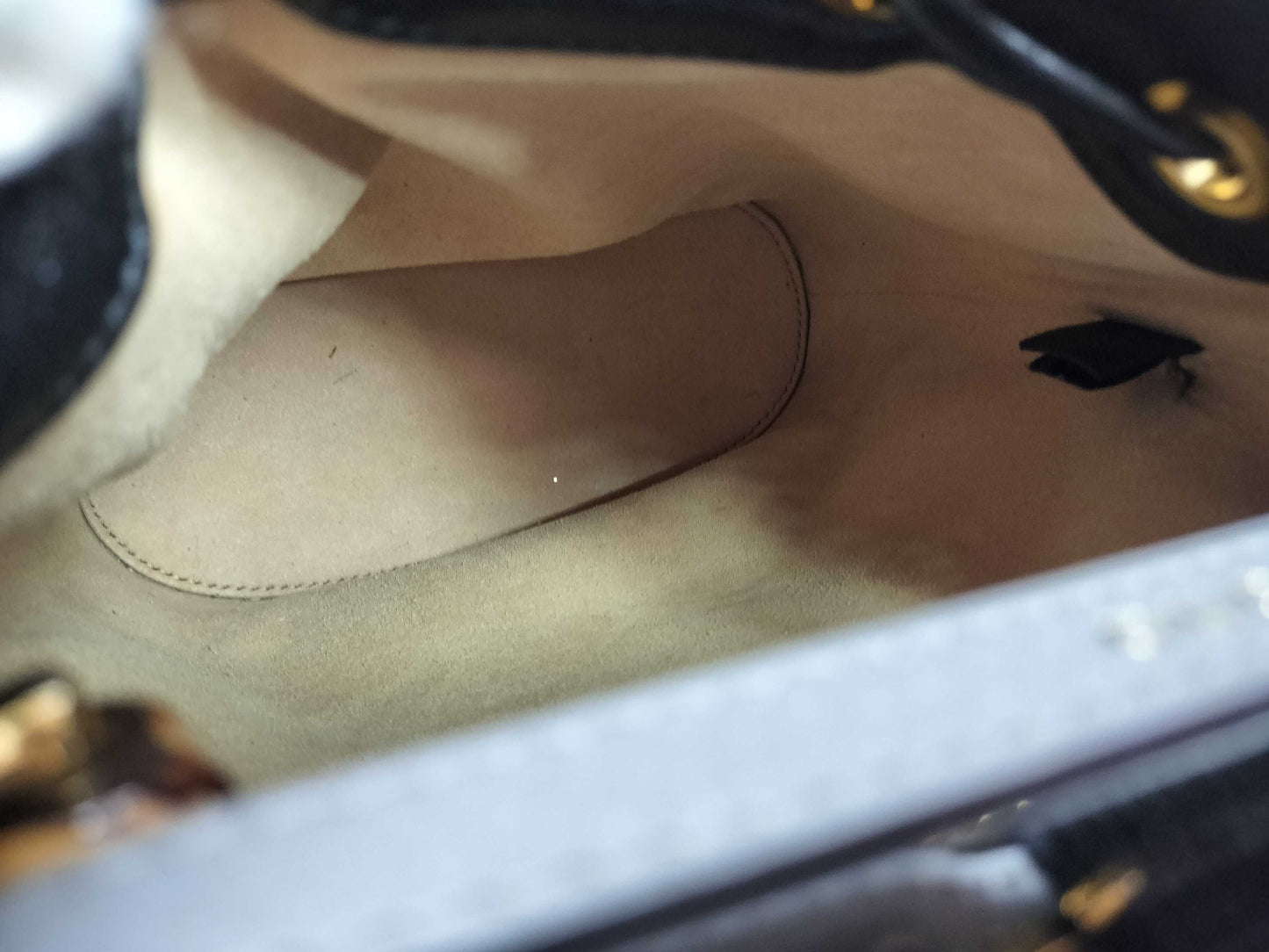 GUCCI Bamboo Gucci Hand Shoulder Bag Handbag