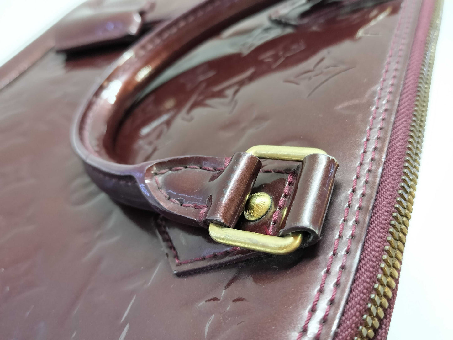 LOUIS VUITTON Vernis Louis Vuitton Enamel Hand Shoulder Bag Handbag